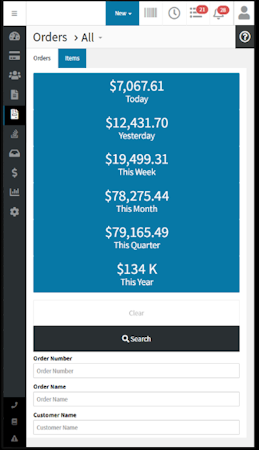 DocketManager order details