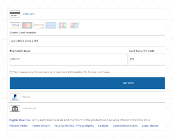 Digital River Drop-In Integration