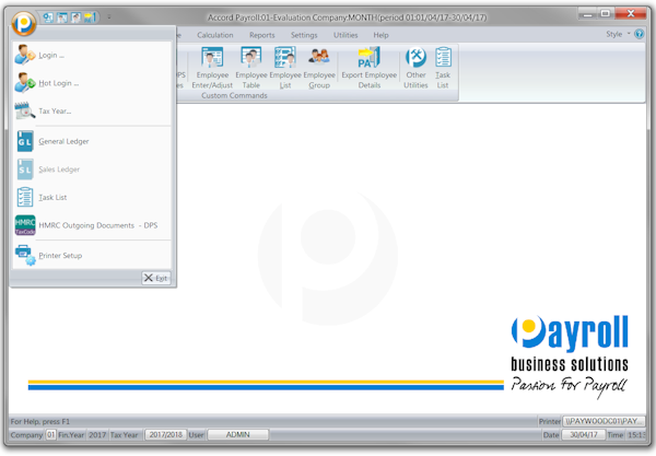 Drop-Down Menu