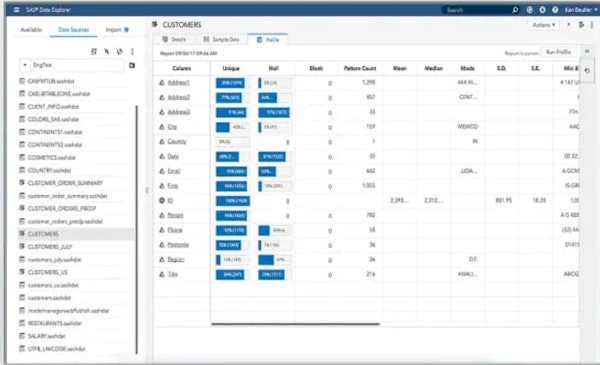 SAS Data Management multiple data sources
