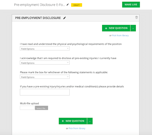 MyRecruitment+ e-forms