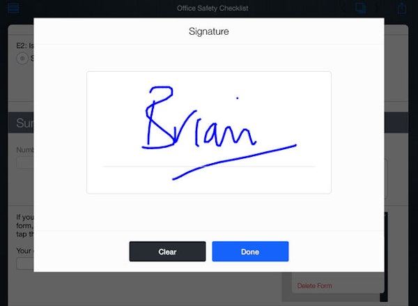 E-signature