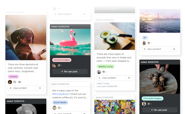 ContentCal home