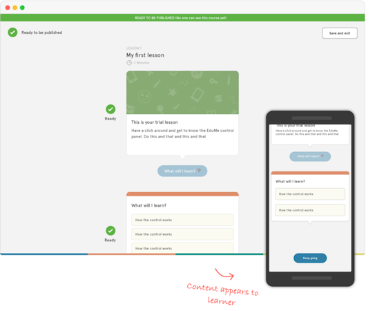 EduMe training module