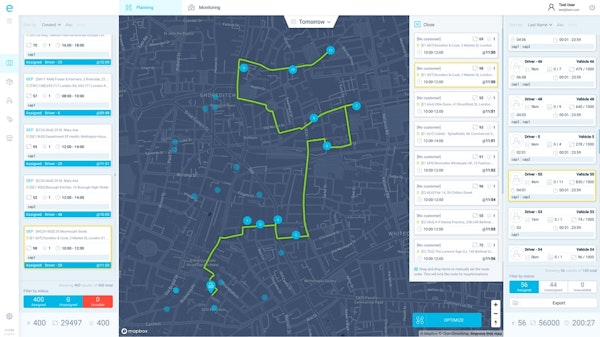 eLogii route optimization