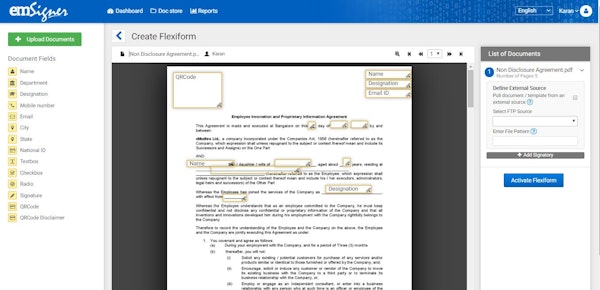 Creating flexiform