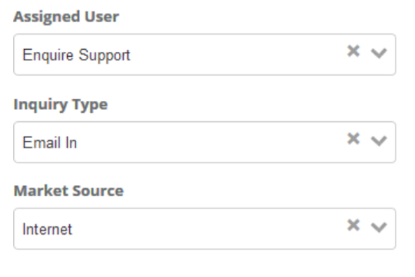Enquire CRM pre-leads form