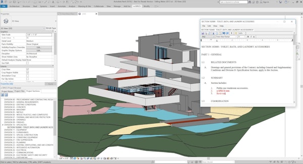 e-SPECS® for Revit