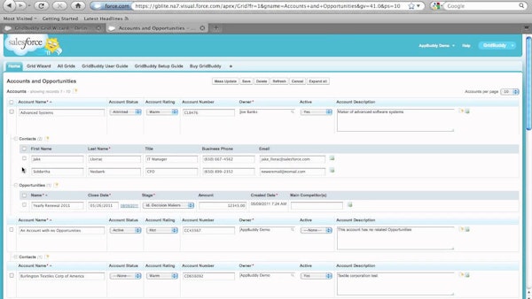 Exception reporting