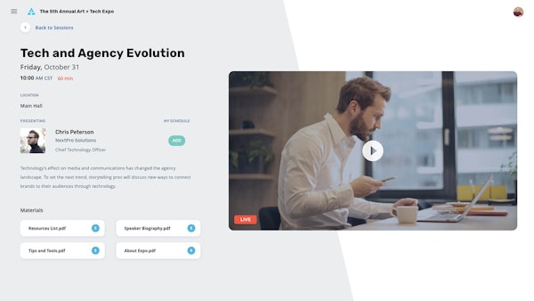 Expo Pass video streaming