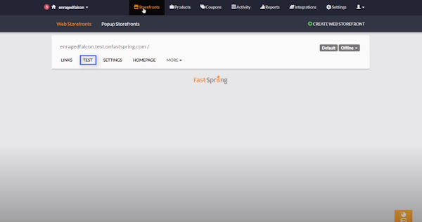 FastSpring storefronts
