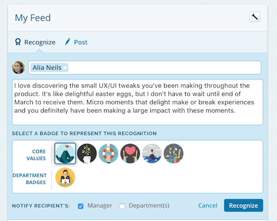 Feed and creating posts