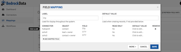 Field mapping