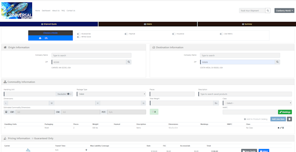 Front-office Customer Portal