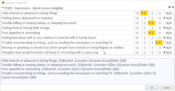 PhraseExpander screen test