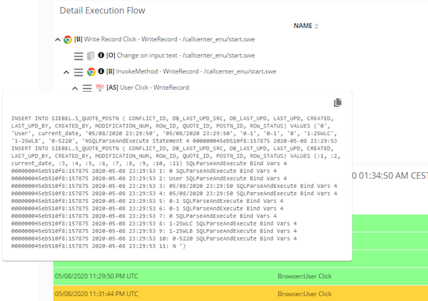 germain APM - detail execution flow