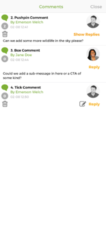 GoProof comments
