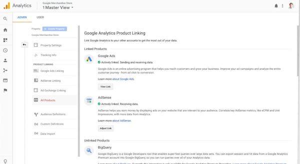 Google Analytics data access