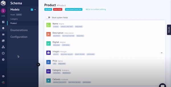 GraphCMS product