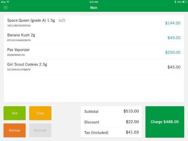 Greenbits dispensary POS
