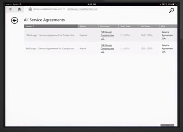 Hitachi Solutions CRM for Dealer Management service agreement