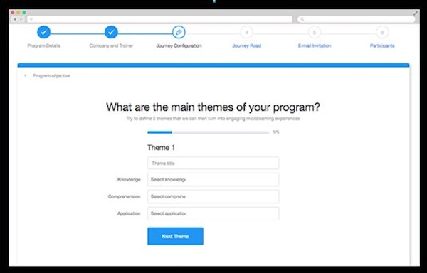 Code of Talent choosing theme