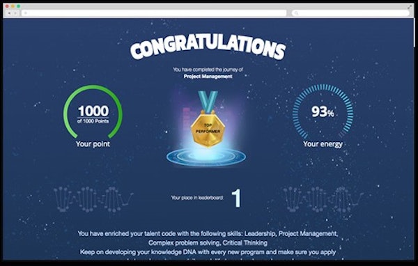 Code of Talent achievement