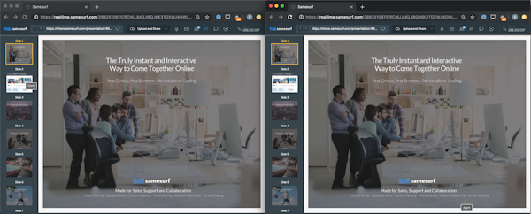 Samesurf Presentation Maker