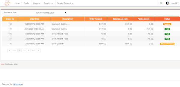 WINBEDS status tracking