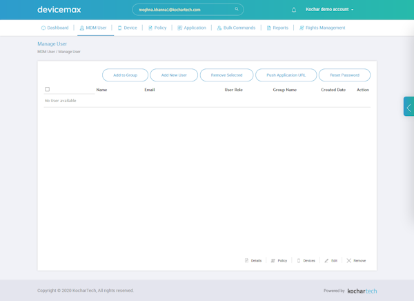 User Management