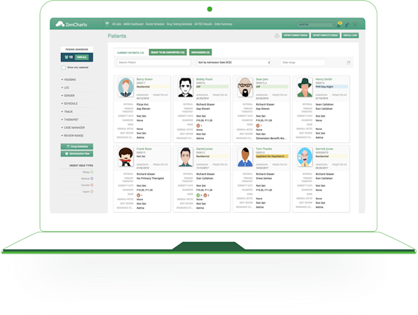 ZenCharts features