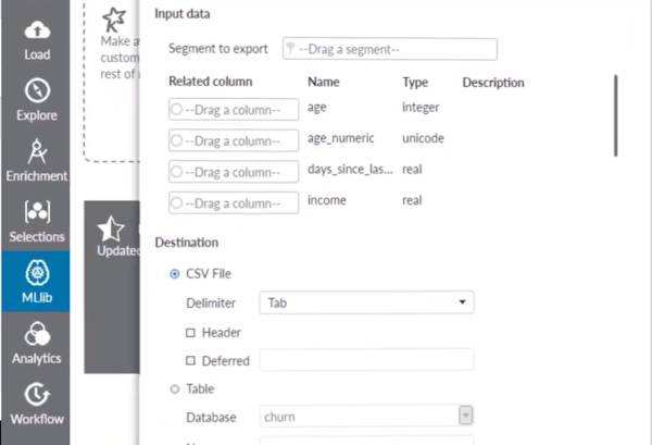 OpenText Magellan Data Discovery input data