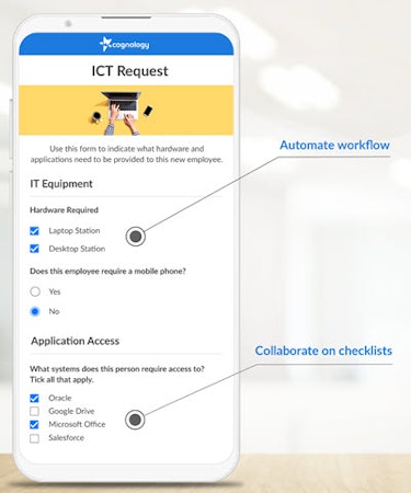 Cognology workflow automation