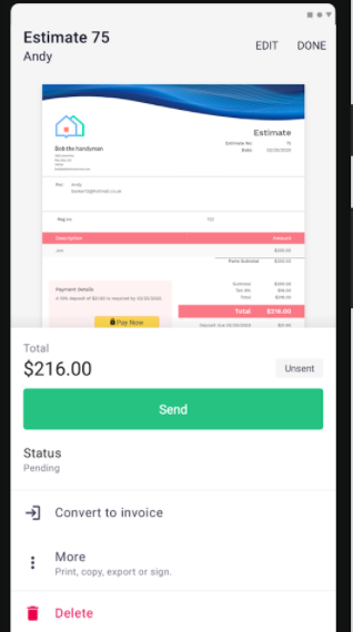 invoice2go vs other invoicing apps