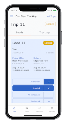 Driver app