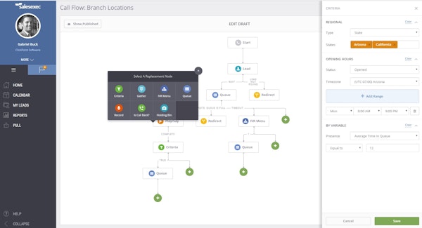ClickPoint call routing