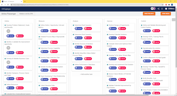 CXDeployer Kanban board