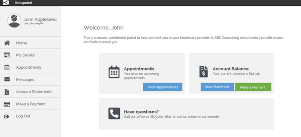 KASA patient portal