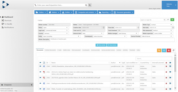Knowliah Dashboard