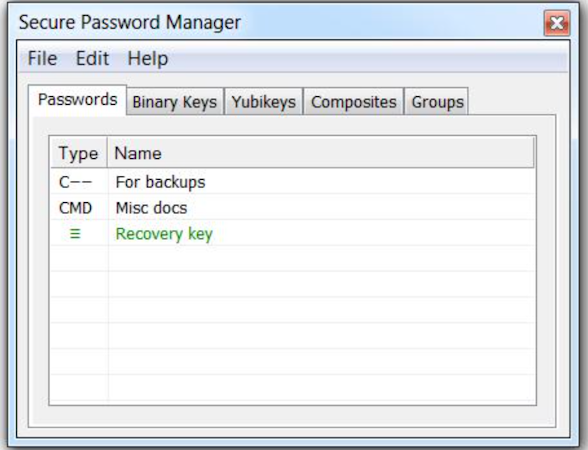 Kryptel password manager
