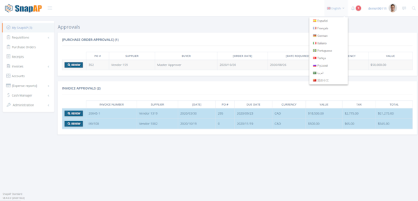 End-to-end multilingual software environment