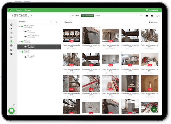 LetsBuild document storage