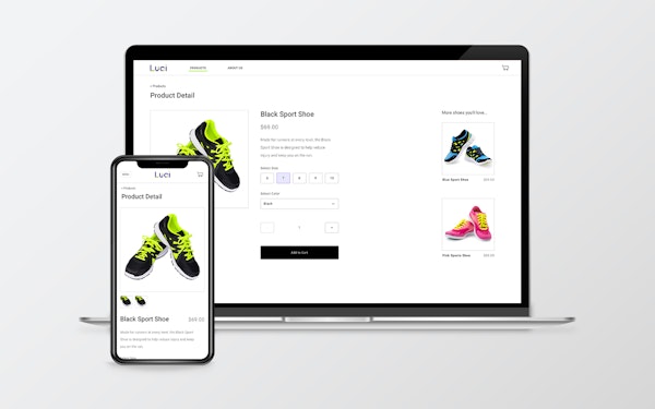 Luci Desktop and Mobile