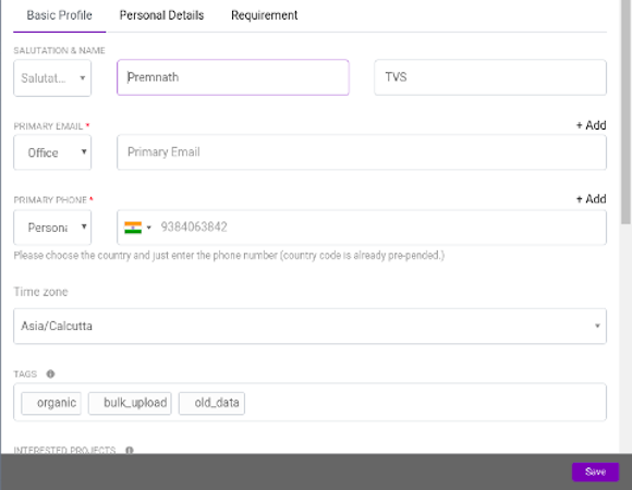 Sell.do Leads Details Page