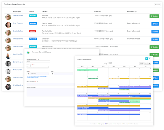 HR Partner Leave Requests