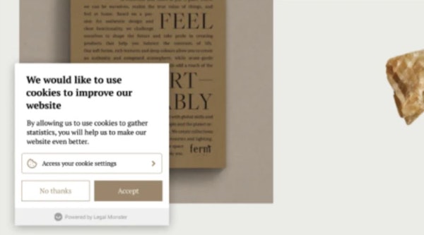 Legal Monster create customizable pop-ups