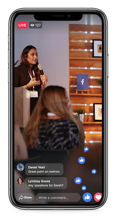 iOS live video