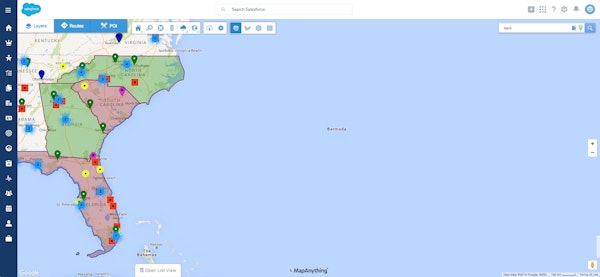 Location based prospecting