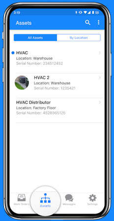 Managing assets and locations