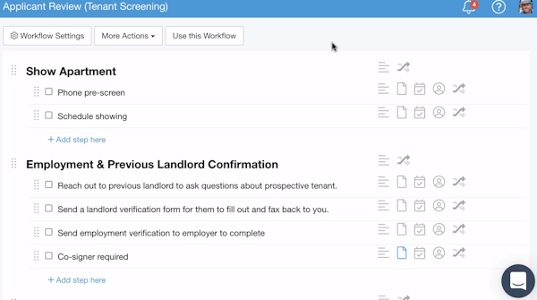 Manifestly workflow creation
